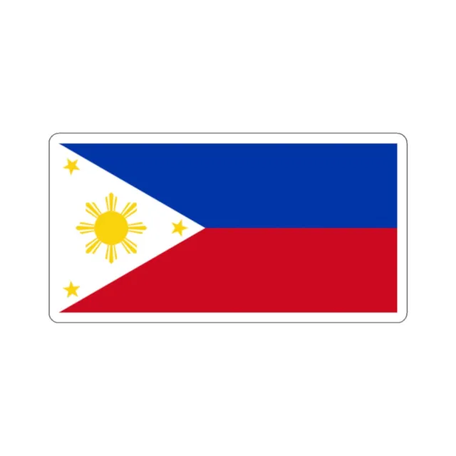 Flag of the Philippines STICKER Vinyl Die-Cut Decal