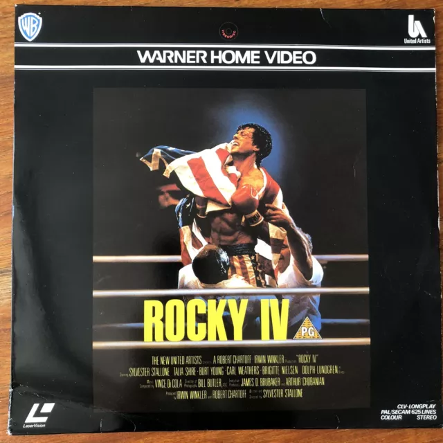 Rocky IV 4 (1985)JAPAN Version LaserDisc LD *Very Good condition