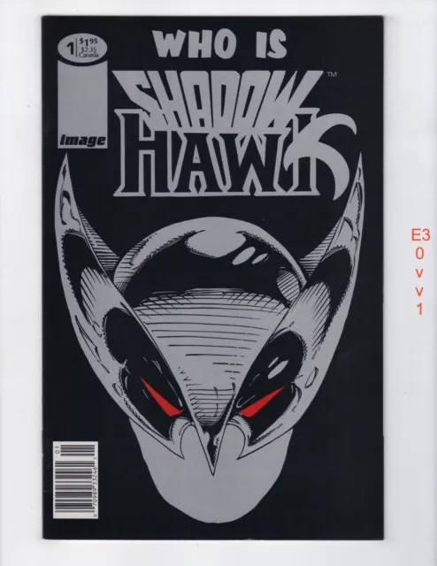 Shadowhawk #1 Newsstand VF/NM 1992 Image e301