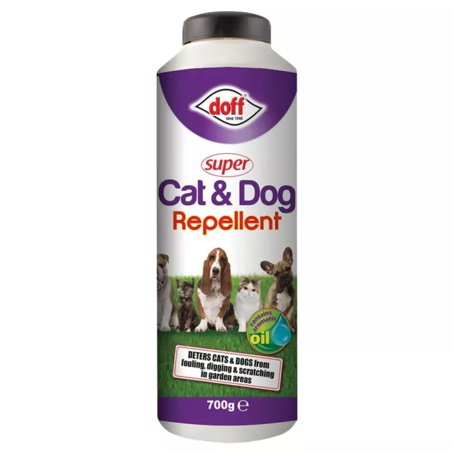 700g DOFF SUPER CAT AND DOG REPELLENT GRANULES GARDEN OUTDOOR DETERRENT ANIMALS