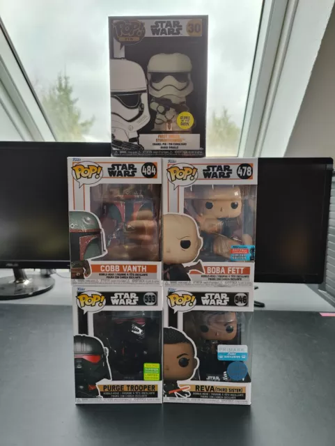 Funko Pop Star Wars Konvolut 30/484/478/533/546 NEU&OVP