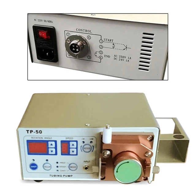 2-Models Peristaltic Dispenser With Tube Dispensing Pen/Power Cord 60Hz 30VA