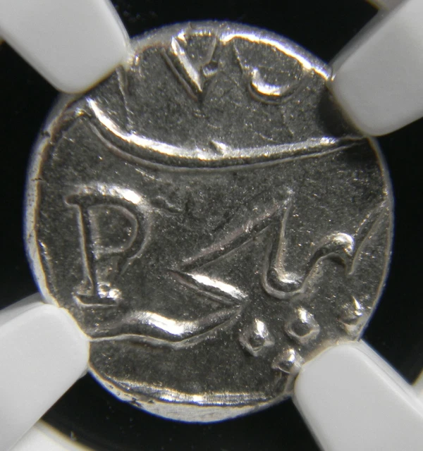 French India Mahe 1738-1792 Silver Fanon  NGC MS 62