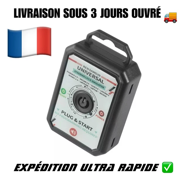 MK3 Émulateur Verrouillage Direction ESL ELV Renault - Megane 2/3, Clio 3/4, Scenic, Captur