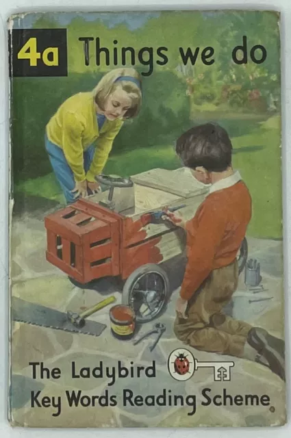 Ladybird - 4a Things We Do - Key Words with Peter and Jane 1964