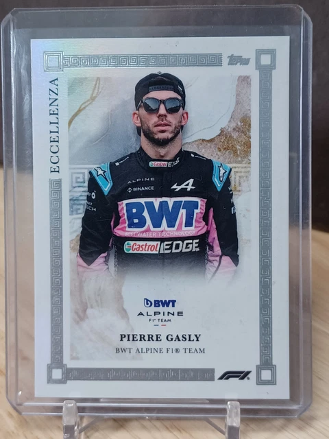 Pierre Gasly Bwt Alpine Team Nm/Mt - 2023 Topps Eccellenza F1