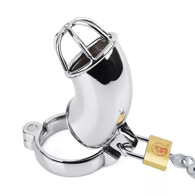 Gabbia Fallica di Metallo 5 cm Metal Male Castità Uomo Sex toy Pene Bondage 2