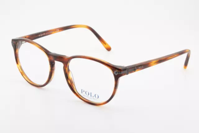 Polo Ralph Lauren PH2150 5007 Male Round Glasses Frames Havana 49mm