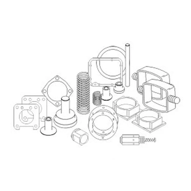 HPOK1 Hydraulic Pump Repair Kit Fits Massey Ferguson & Fits Ford Fits New Hollan