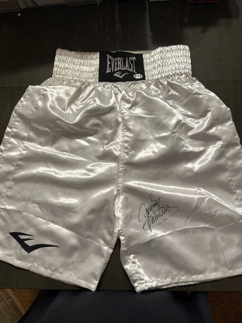 Manny Pacquiao Signed Boxing Trunks Shorts Autographed With COA PSA/DNA Manny Pacquiao Signed Boxing Trunks Shorts Autographed With COA PSA/DNA
