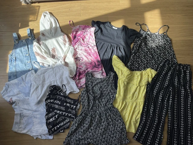 girls clothes bundle 10-11 years
