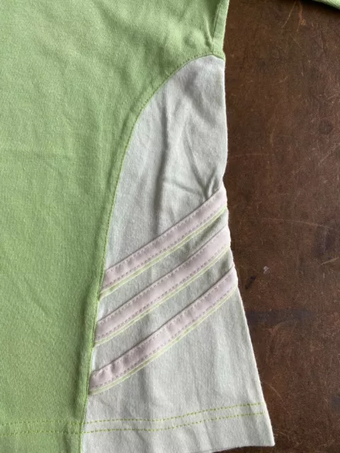 Adidas +T Shirt+Verde+Tg S+ Manica Lunga+Original 100%+Vintage+Street Wear 5