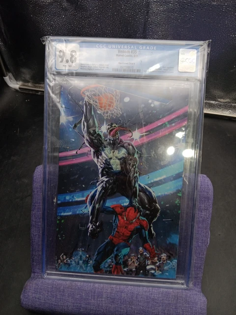 Marvel  Venom #35 1 Kael Ngu Virgin Variant NBA Cover Grade 9.8 CGC Comic