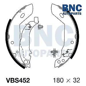 Brake Shoes Set for PEUGEOT 205 from 1983 to 1998 - MQ (2)