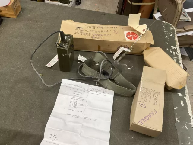 Military Radio Prc34 To Prc36 Mod Kit RCA Manpack Transceiver