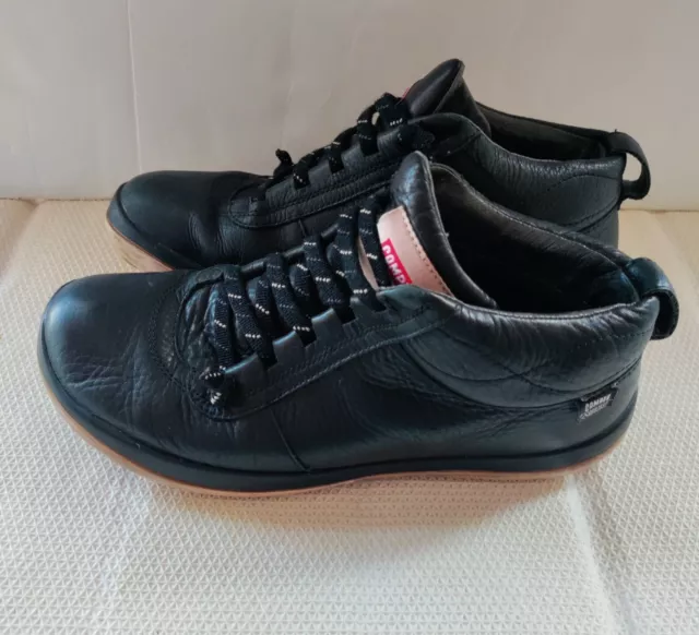 CAMPER PEU PISTA GORE-TEX Waterproof Black Leather Sneakers Men's Size ...