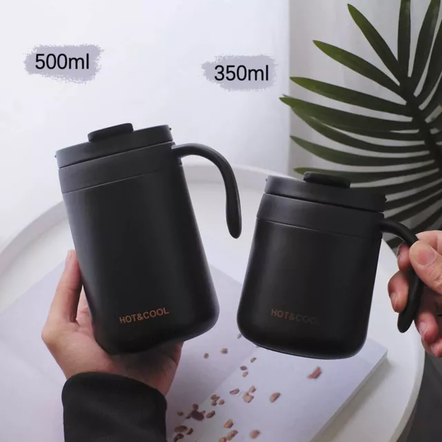 Stainless Steel Thermos Mug Tea Coffee Thermal Cup with Lid Insulated Travel Mug