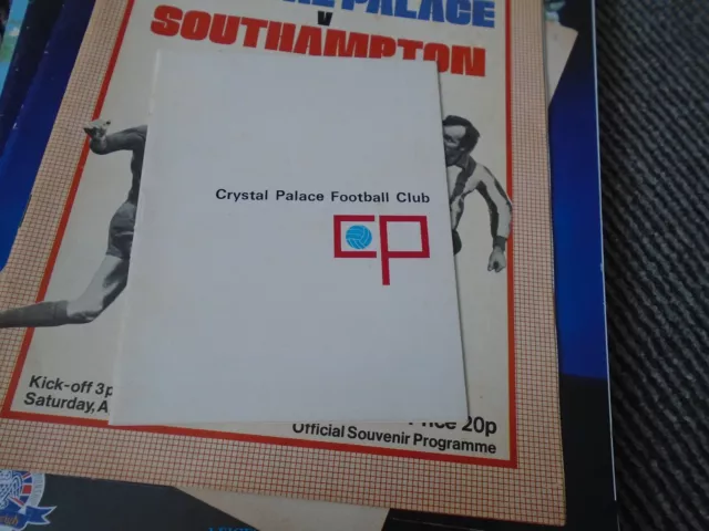 Crystal Palace  V Ipswich Town 1967-8