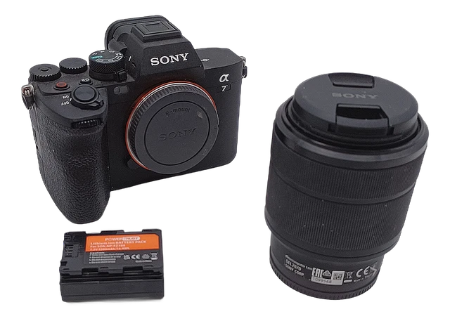 SONY ALPHA 7 Mark IV Full-Frame Mirrorless DSLR Camera ILCE-7M4 +Lens ...