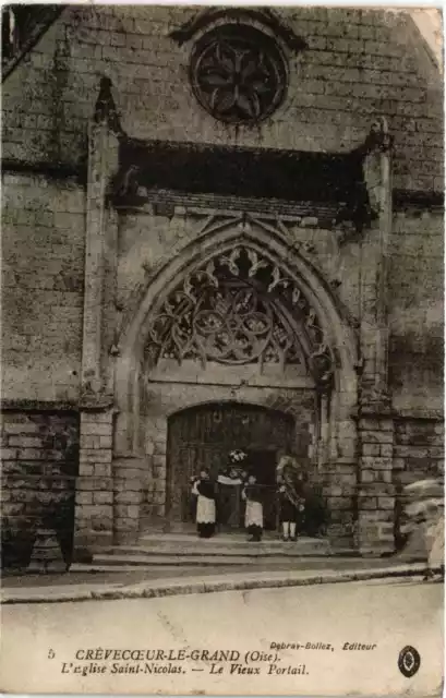 CPA AK CREVECOEUR-the-GREAT Church of St-NICOLAS - The Old Portal (375703)