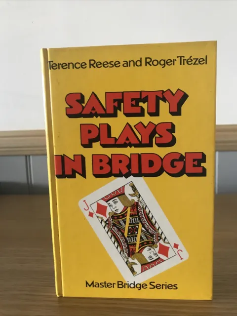 Safety Plays In Bridge By Terence Reese & Roger Trezel HB 1976 1st Edition