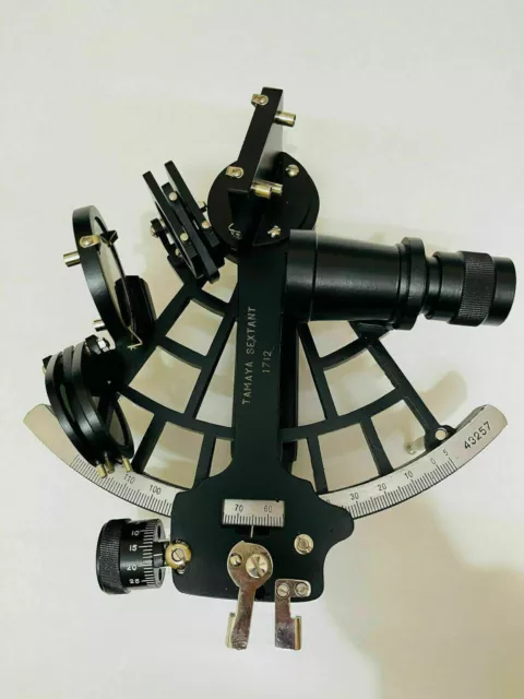 Navigation de travail de sextant Tamaya noir nautique antique Sextan...