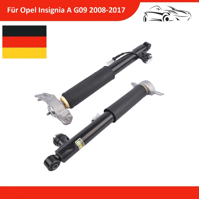 2x SACHS STOßDÄMPFER+DOMLAGER HINTEN Passend
