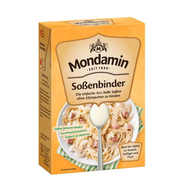 250g Mondamin Raccoglitore Salsa Zum Addensare Di Chiare Salse Pollame Fikassee