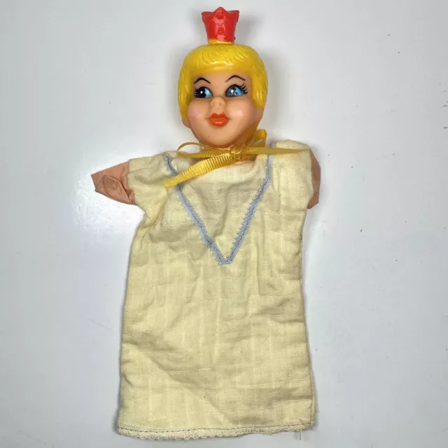 Mr Rogers Neighborhood Little Red Riding Hood Queen Vintage Hand Puppet Plastic
