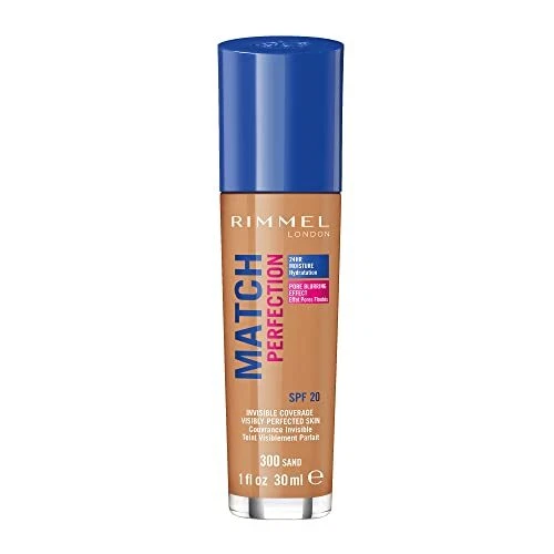 Rimmel London Match Perfection Foundation - Fondotinta Liquido Pelle Perfetta...