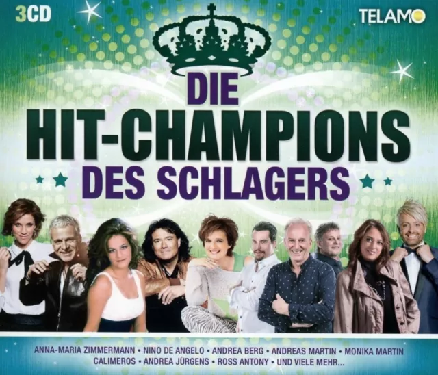 Hit-Champions Des Schlagers,Die  3 Cd Neu  Calimeros/Roland Kaiser/Andrea Berg/