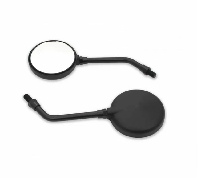 Paire de Rétroviseurs moto custom cafe racer scrambler naked Rond Universel