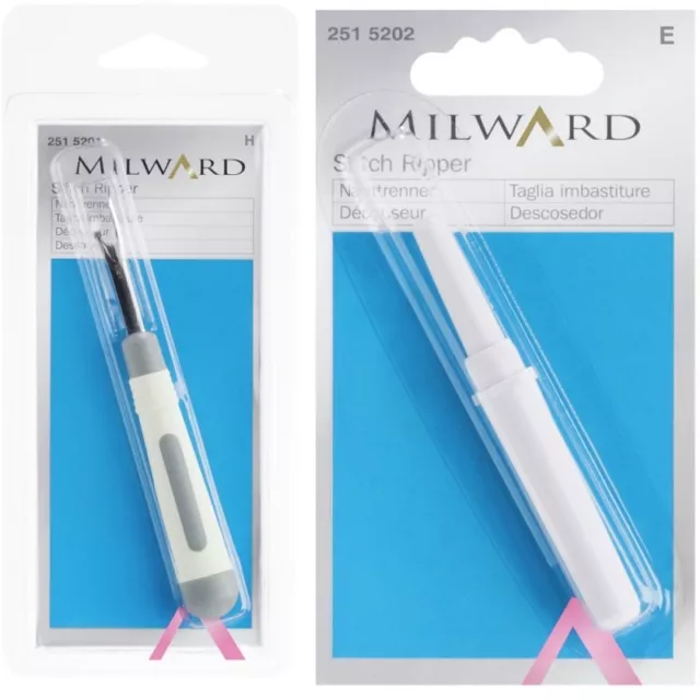 Milward Seam Ripper Selection Stitch Unpicker