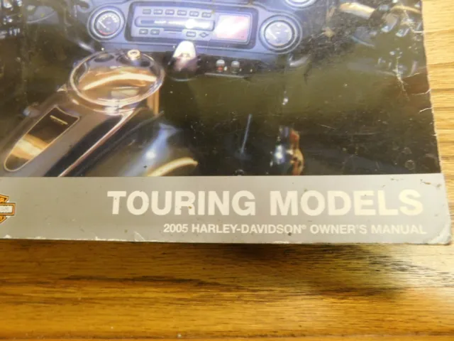 2005 Harley Davidson Touring Models Owner's Manual