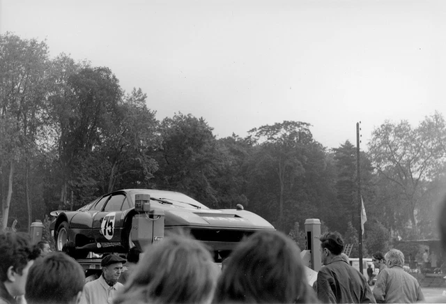 Ferrari 365 GT4. NART #75. 1977 Le Mans 24hrs. Vintage Photo. G869