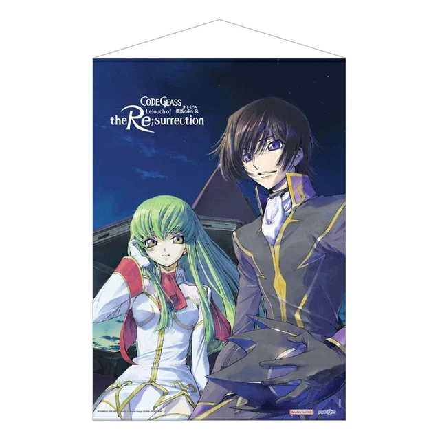CODE GEASS LELOUCH Of The Re : Surrection Wallscroll Lelouch And c. C ...