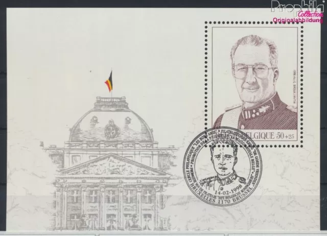 Briefmarken Belgien 1998 Mi Block69  gestempelt (9829302