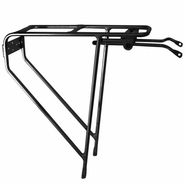 Tortec Tour Ultralite Bike/Cycling/Touring/Audax Rear Pannier Rack - Black