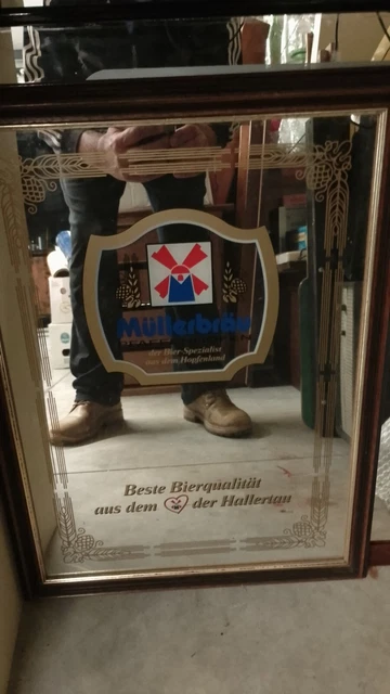 specchio pubblicitario Birra
