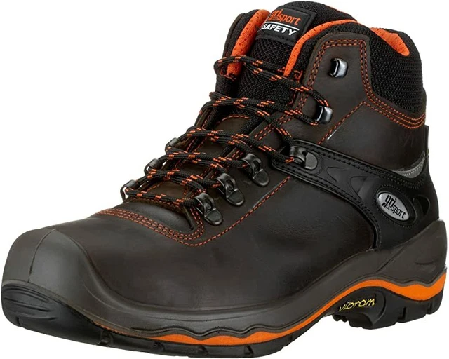 GRISPORT 72003LD42, SCARPE Antinfortunistiche Uomo Marrone VIBRAM