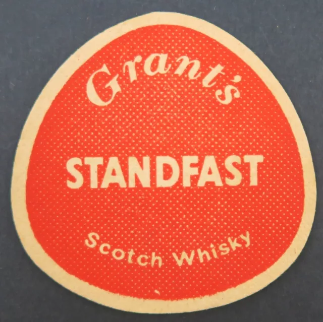 Ancien Sous-bock bière GRANT'S STANDFAST whisky beermat coaster Bierdeckel 13