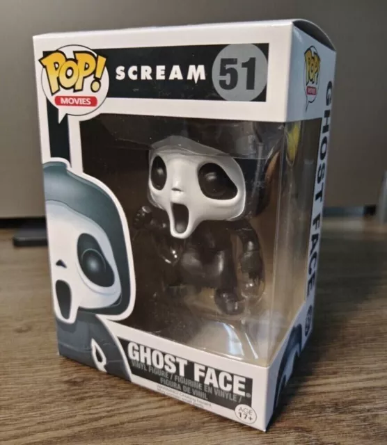Funko Pop Scream Ghost Face #51 Rare Vaulted Retired Vinyl W/Protector