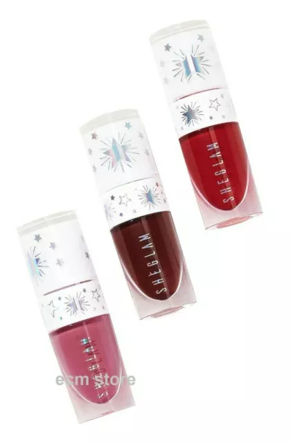 SHEGLAM STAR VELVET LIP GLAZE SET 01 YOUTH 3 pcs lip gloss /EBKS