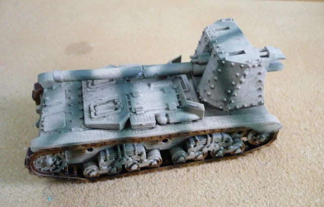 WEHRMACHT SEMOVENTE 90/53 Beutepanzer gebaut & gesupert ! 172 Rarität