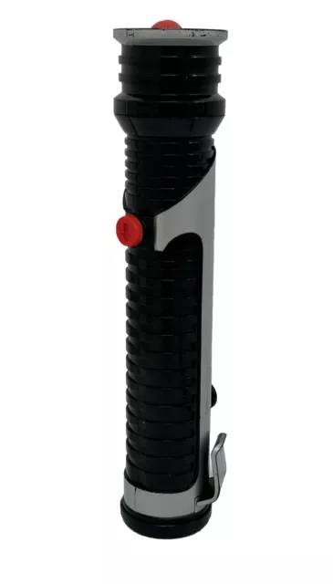 Hasbro Lucasfilm Star Wars Qui Gon Jinn Red Lightsaber Flick Out 1999 Cosplay