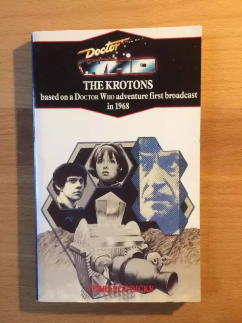 Doctor Who - The Krotons - Terrance Dicks - Target blue spine VGC