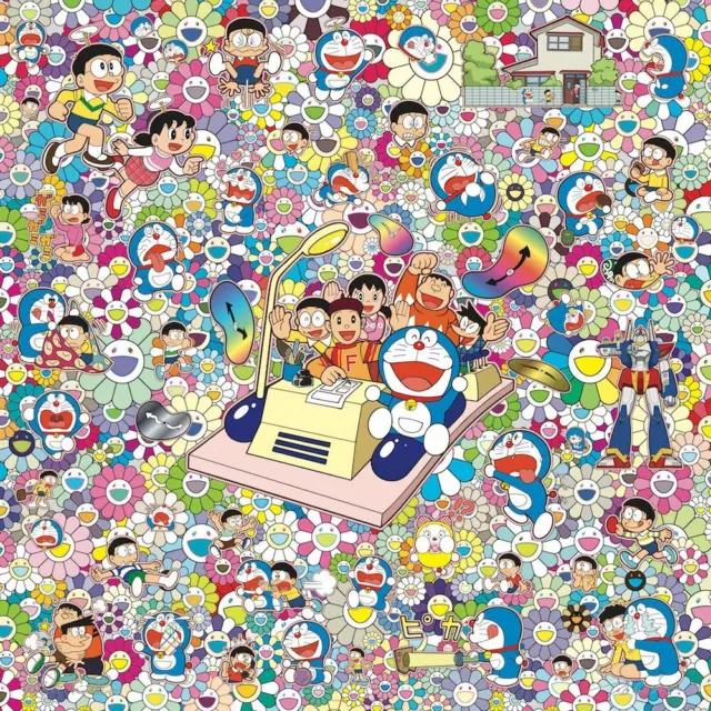 Takashi Murakami Doraemon On an endless Journey on a time machine Poster ED 1000