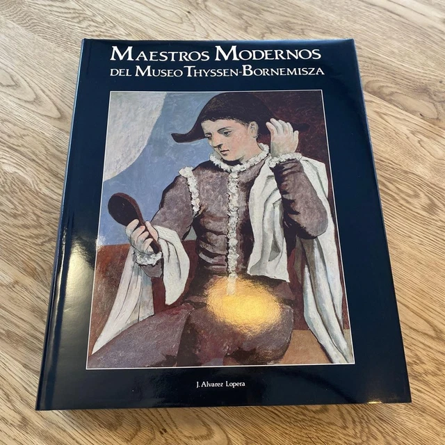 MODERN MASTERS THYSSEN Museum Art Book Spanish 1995 Third