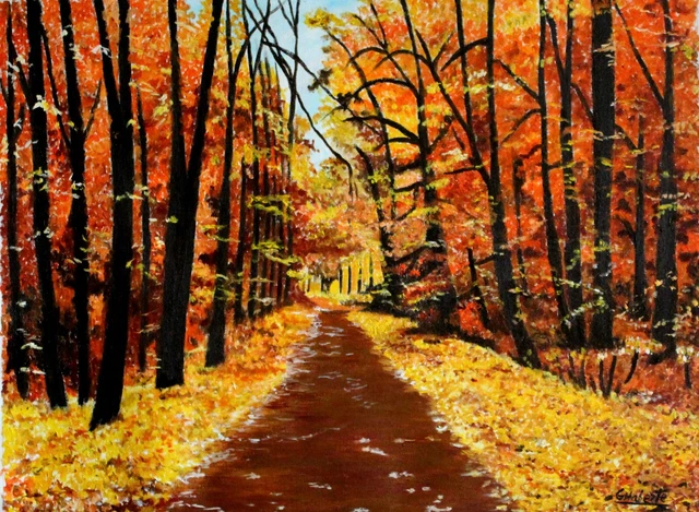 Otoño  obra de Gilaberte