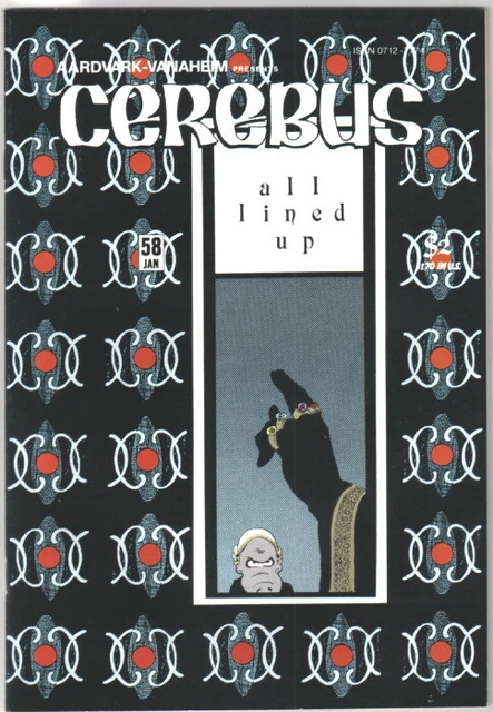 Cerebus the Aardvark Comic Book #58 AV 1984 VERY FINE/NEAR MINT NEW UNREAD